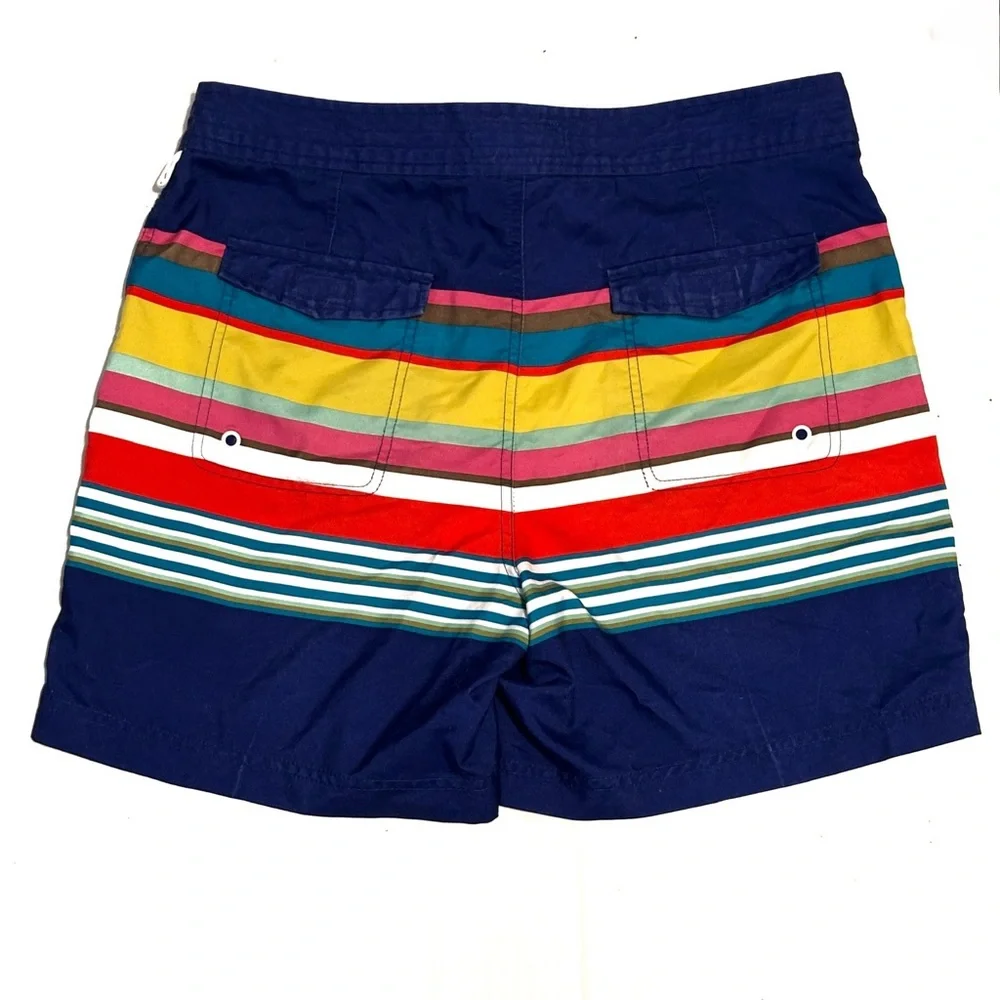Original Penguin Volley Mazarine Blue Swim Shorts